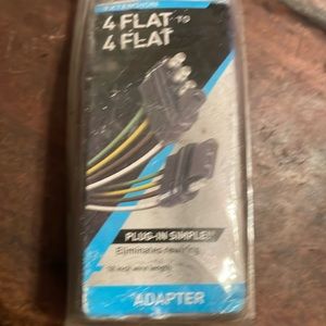 NWT Hopkins 4 flat to 4 flat 18” extension adapter.